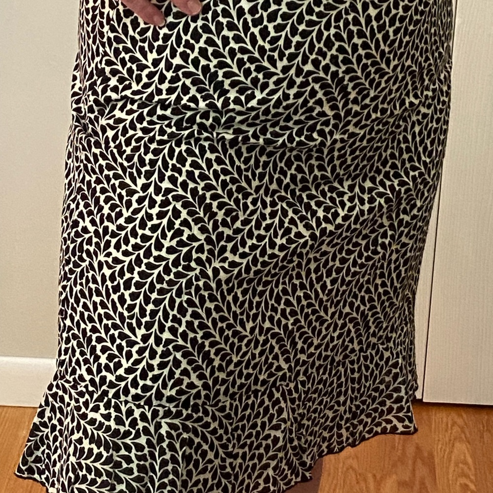 Ann Taylor Ruffled A-Line Skirt